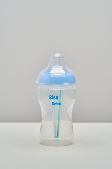 Natural Flow Advance Anti-Colic + Wide Neck Baby Bottle, 10oz/300mL, 3 Counts