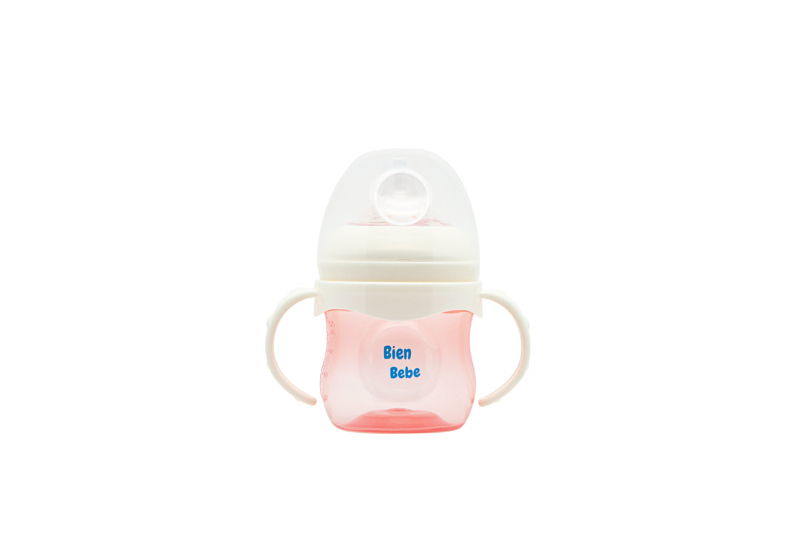 Natural flow Anti-Colic + Wide Neck Baby Bottle + Handle, 4oz/125mL, 3 Counts