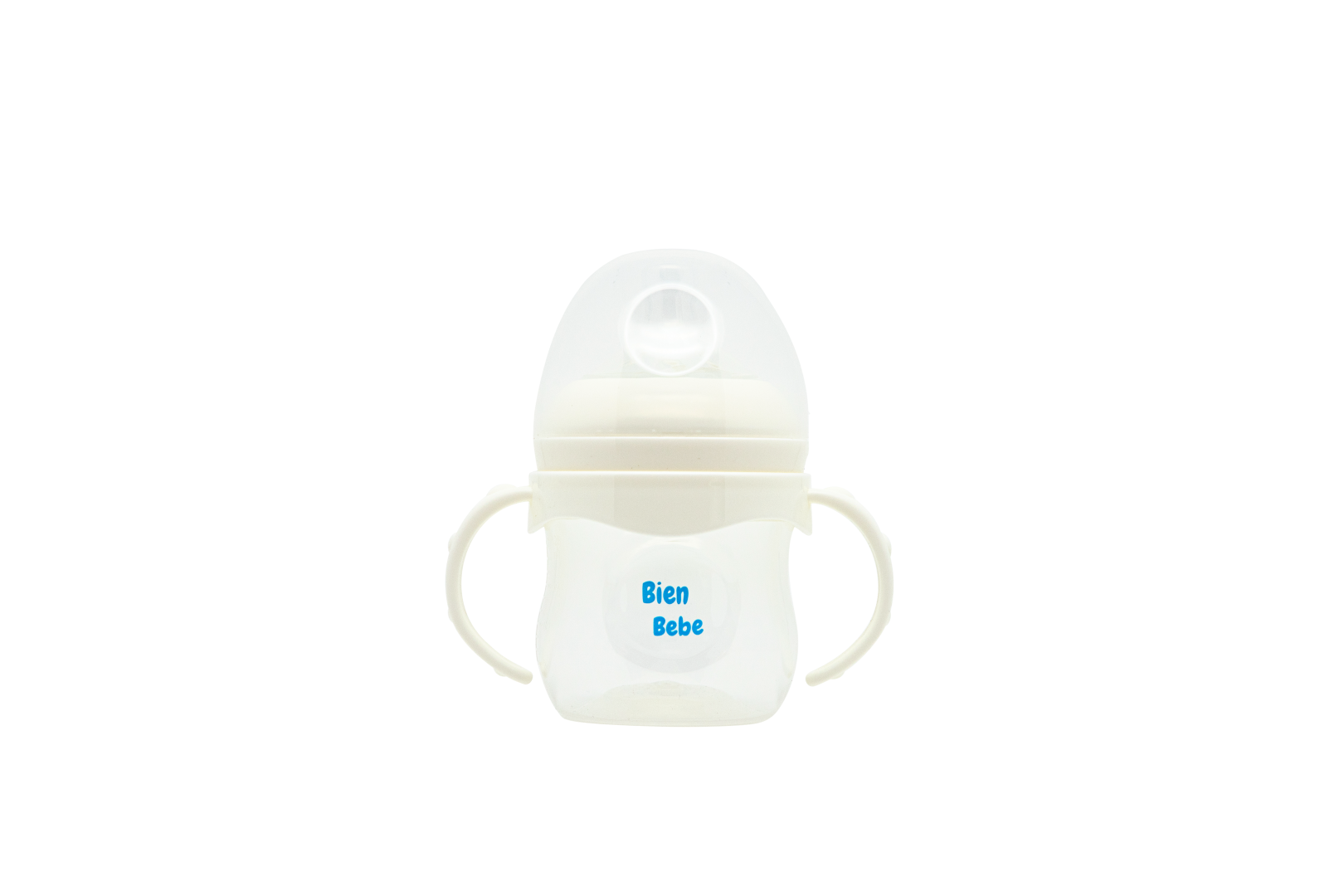 Natural flow Anti-Colic + Wide Neck Baby Bottle + Handle, 4oz/125mL, 3 Counts
