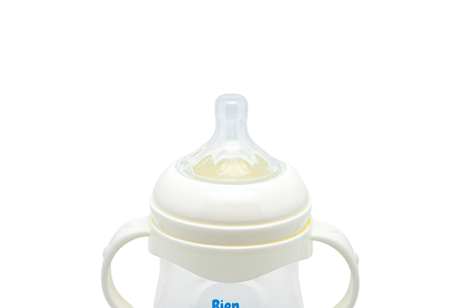 Natural flow Anti-Colic + Wide Neck Baby Bottle + Handle, 4oz/125mL, 3 Counts