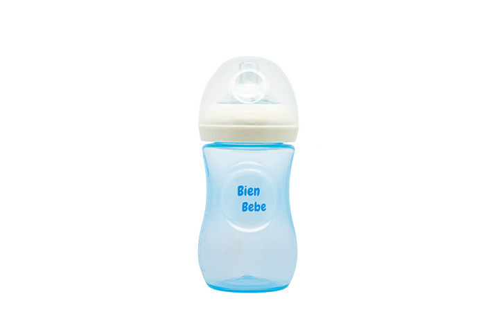 Natural flow Anti-Colic + Wide Neck Baby Bottle, 9oz/240mL, 3 Counts