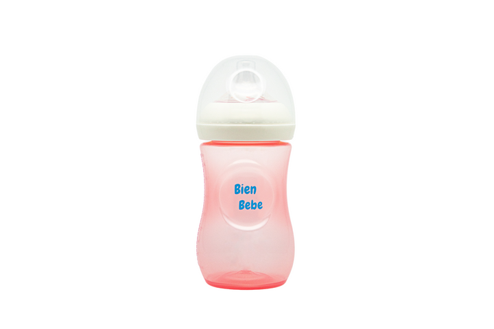 Natural flow Anti-Colic + Wide Neck Baby Bottle, 9oz/240mL, 3 Counts