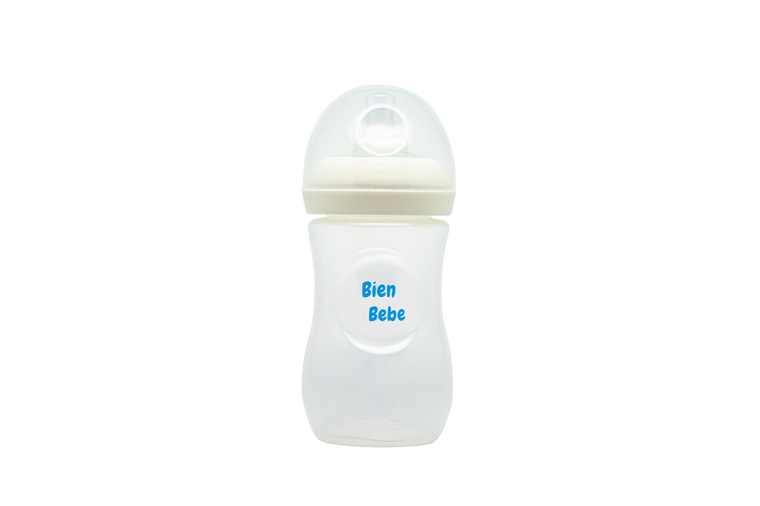 Natural flow Anti-Colic + Wide Neck Baby Bottle, 9oz/240mL, 3 Counts
