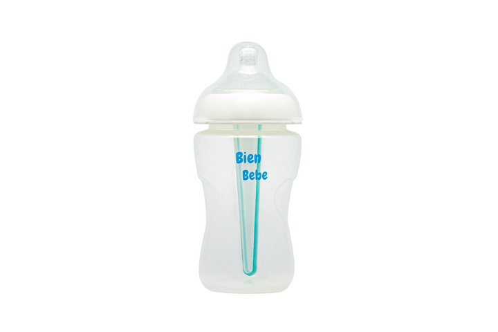Natural Flow Advance Anti-Colic + Wide Neck Baby Bottle, 10oz/300mL, 3 Counts