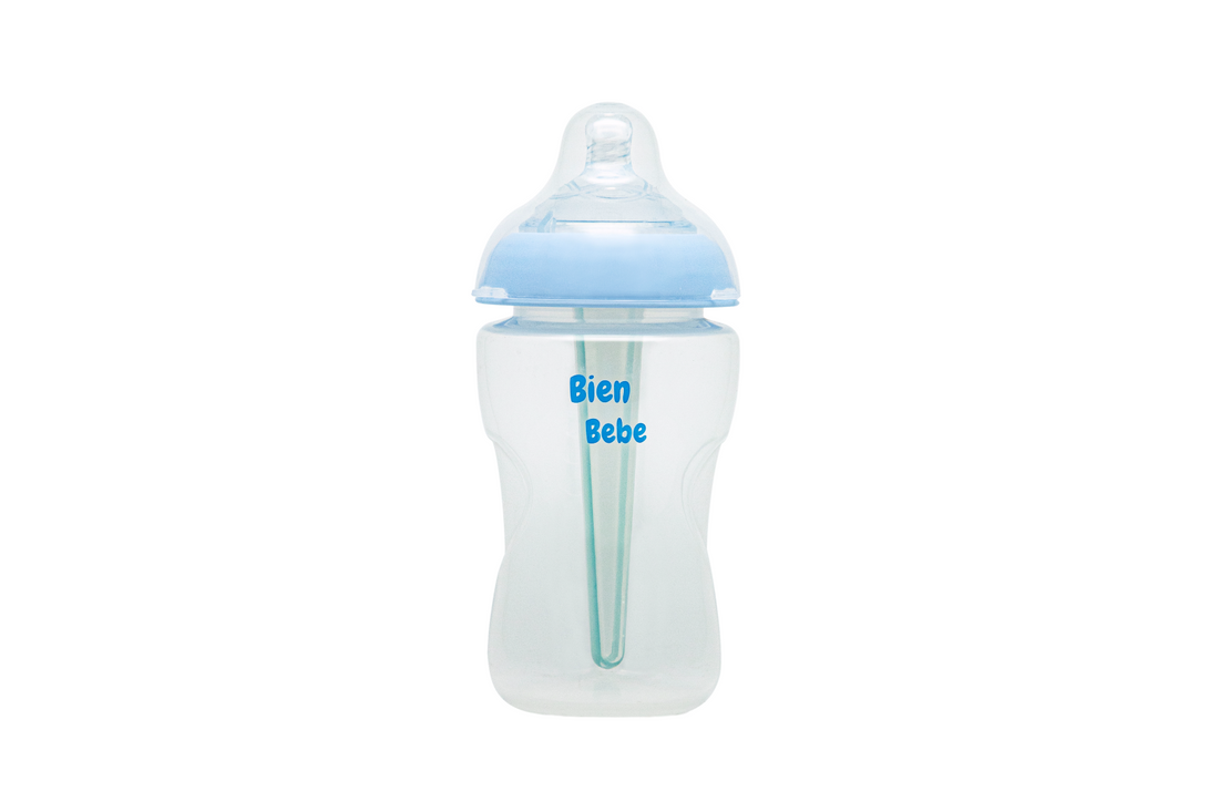 Natural Flow Advance Anti-Colic + Wide Neck Baby Bottle, 10oz/300mL, 3 Counts