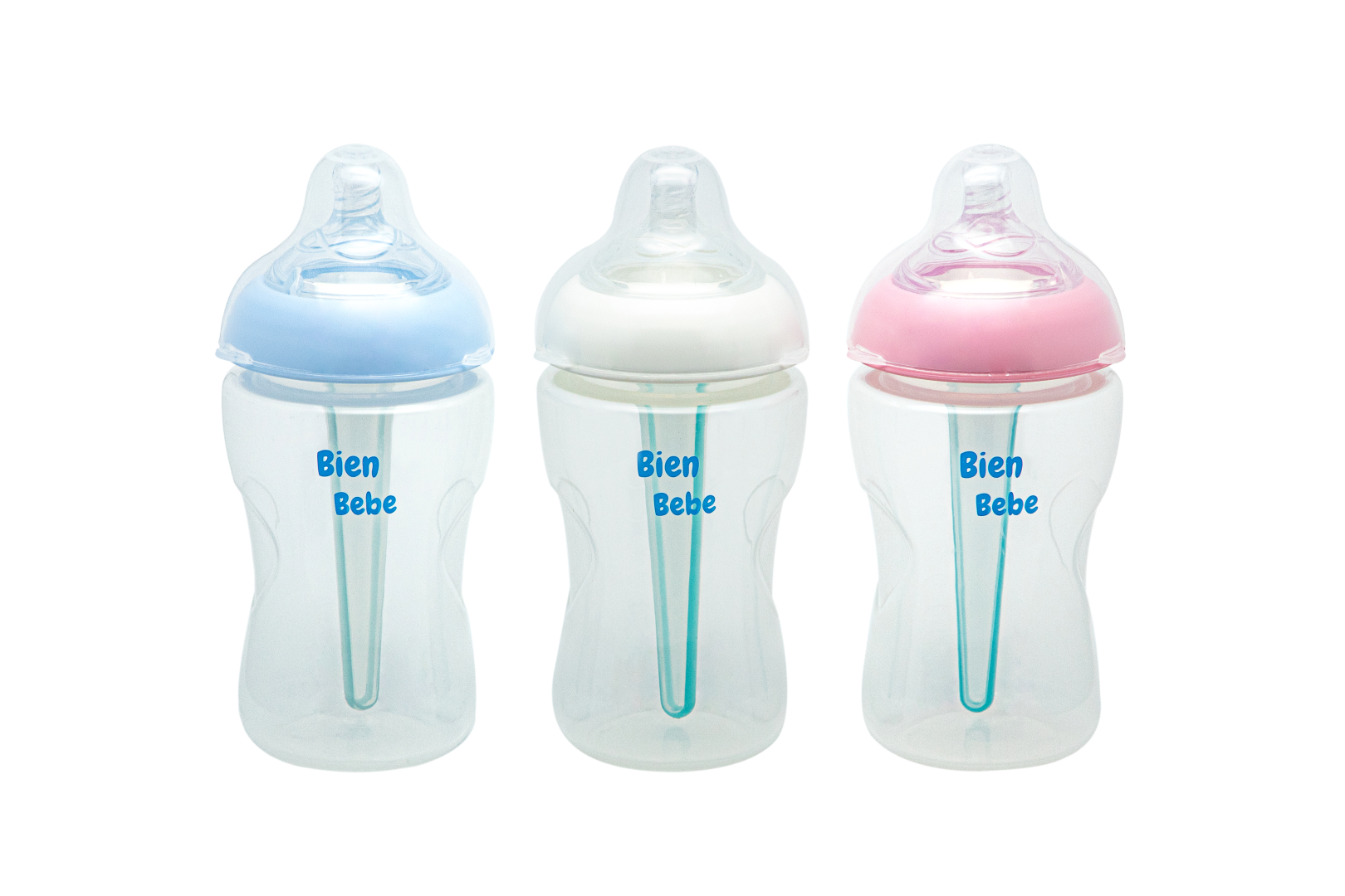 Natural Flow Advance Anti-Colic + Wide Neck Baby Bottle, 10oz/300mL, 3 Counts