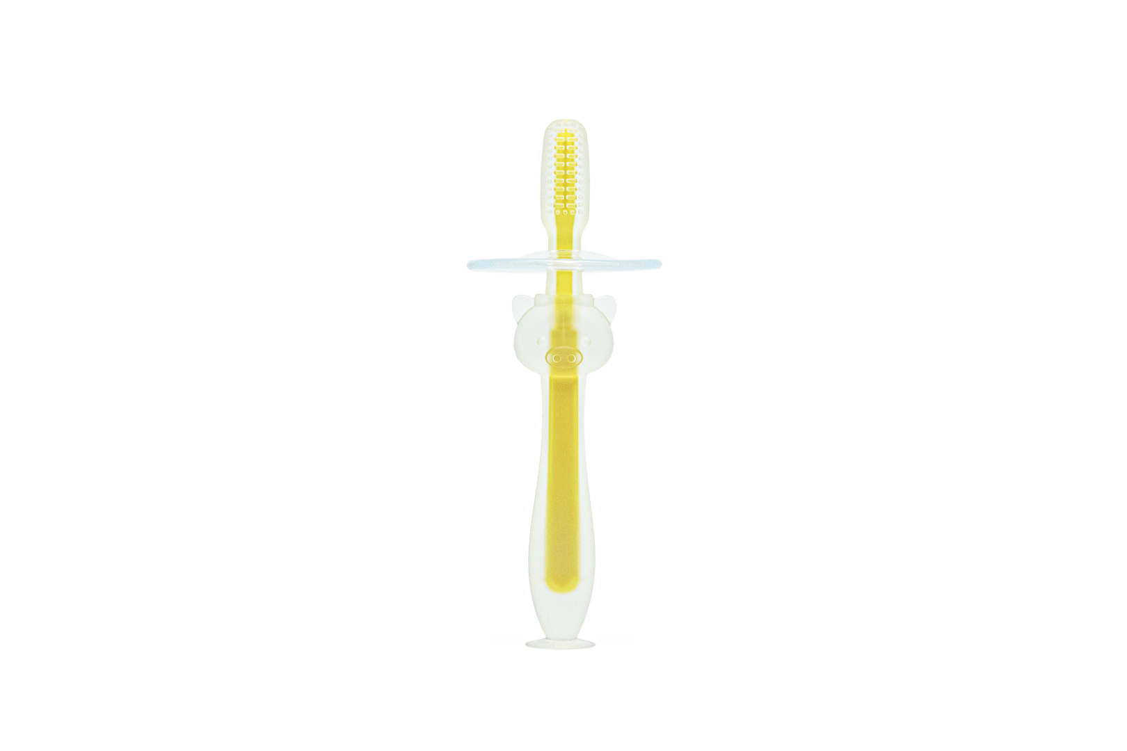 Toothbrush with Baffle, BPA-Free, Food-Grade Silicone, 4 Counts