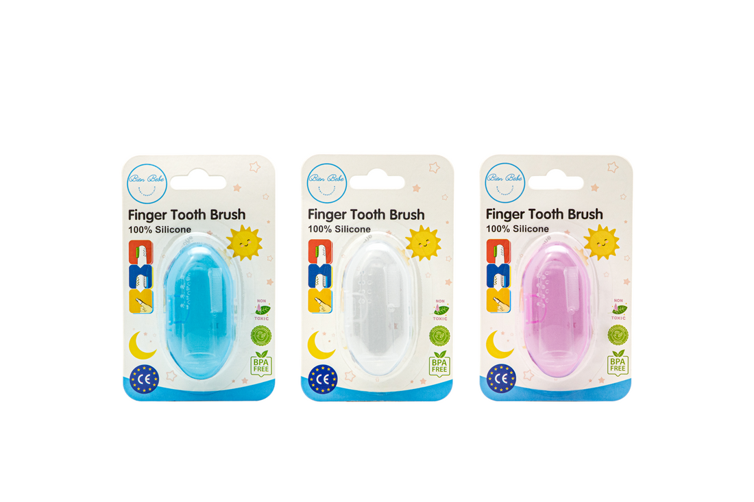 Silicone Finger brush, Snugly Finger Fit, 100% Silicone, 6 Counts