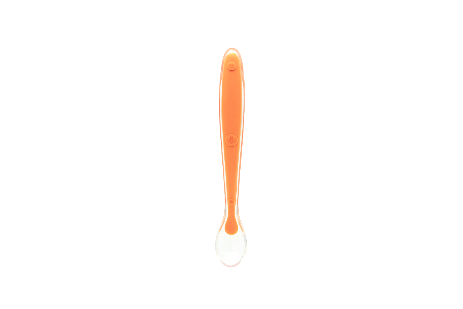 Silicone Baby Feeding Spoon, First Stage Infant Spoons, Soft & Flexible Easy on Gums Tip, 4 Counts
