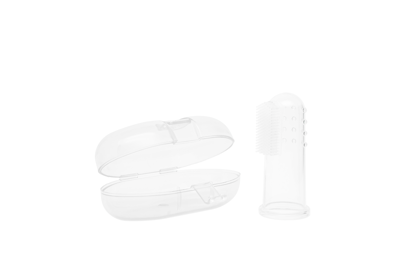 Silicone Finger brush, Snugly Finger Fit, 100% Silicone, 6 Counts