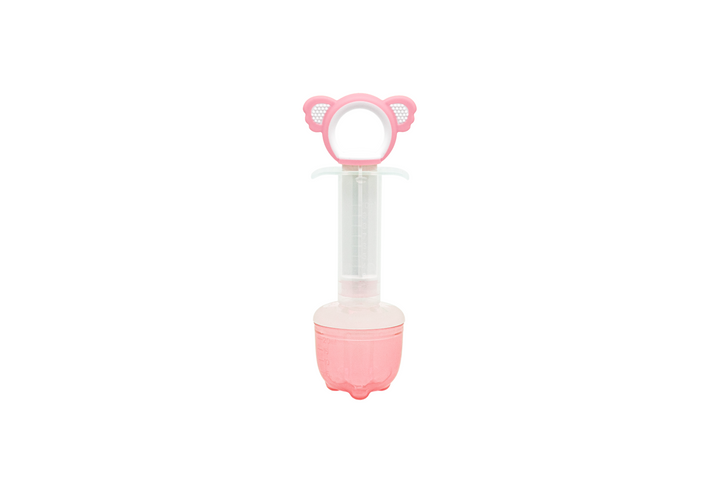 Medicine Syringe Feeder, Soft Silicone Tip/Measurement Cap, 2 Count