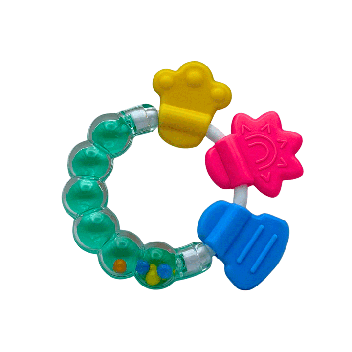 Bell Teether, Sensory Exploration, Gum Relief, 1 Count