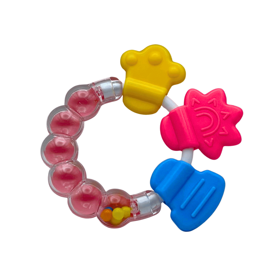 Bell Teether, Sensory Exploration, Gum Relief, 1 Count