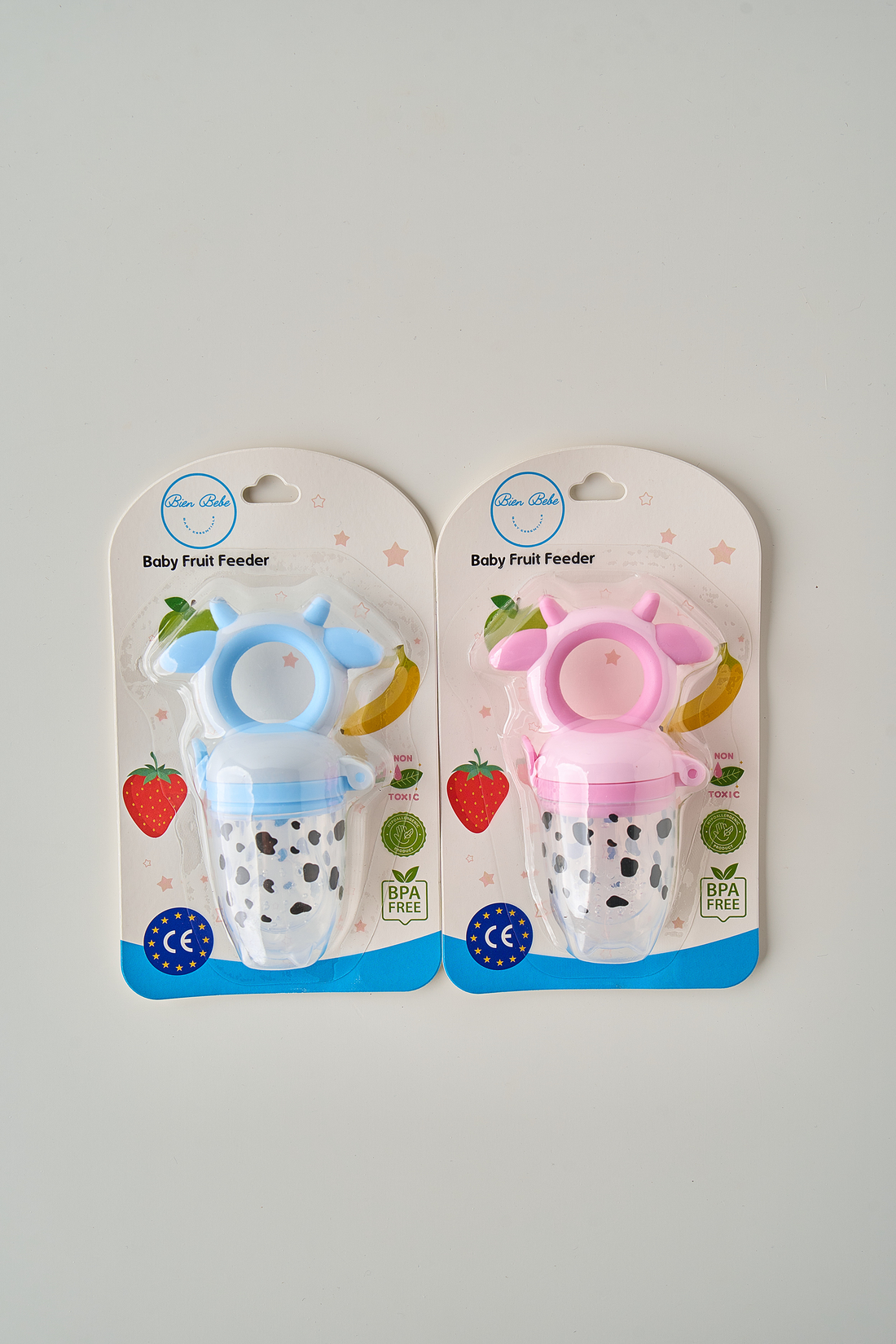 Fruit and Vegetable Pacifier Feeder, Extra Soft and Firm Teat, BPA-free, 2 Count
